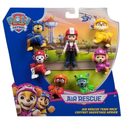 Spin Master Pack de 7 figurines Air Rescue - La Pat Patrouille^ Les Héros Et Personnages
