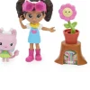Spin Master Pack de 2 Figurines Avec Accessoires le jardin enchanté de Gabby - Gabby Et La Maison Magique^ Mini-Univers