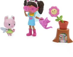Spin Master Pack de 2 Figurines Avec Accessoires le jardin enchanté de Gabby - Gabby Et La Maison Magique^ Mini-Univers