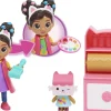Spin Master Pack de 2 Figurines l'atelier de Gabby - Gabby et la maison magique^ Mini-Univers