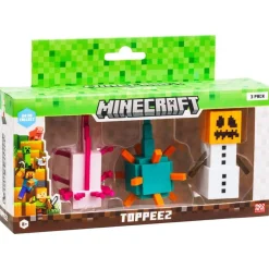 Bandai Pack de 3 figurines Minecraft 6cm^ Les Héros Et Personnages
