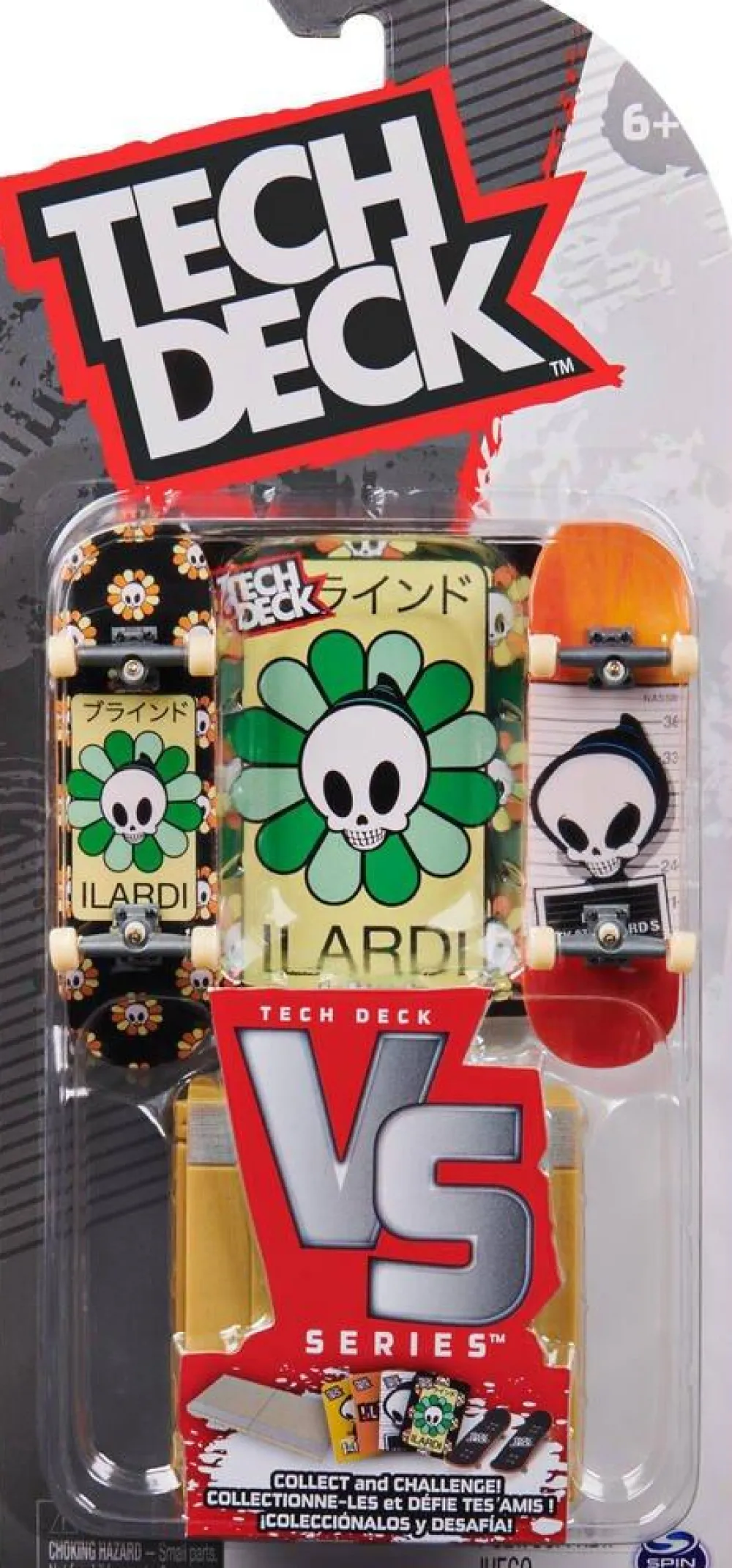 Spin Master Pack de 2 fingers skate série Versus Tech Deck^ Les Figurines Interactives Et À Fonction