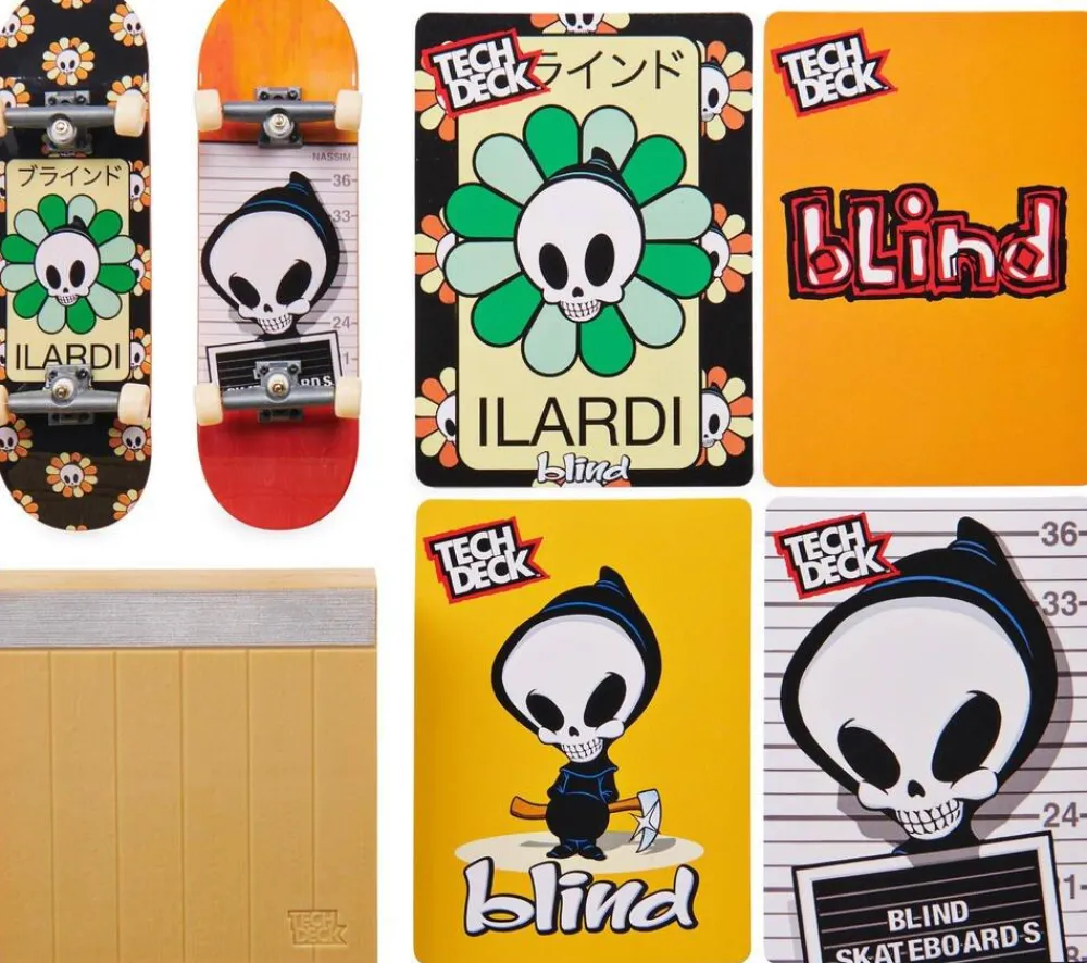 Spin Master Pack de 2 fingers skate série Versus Tech Deck^ Les Figurines Interactives Et À Fonction