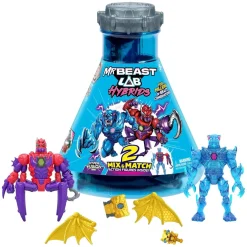 Moose Pack de 2 hybrids A Mix N Match Hyper Fusion Mr Beast Lab^ Les Figurines Interactives Et À Fonction