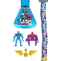 Moose Pack de 2 hybrids A Mix N Match Hyper Fusion Mr Beast Lab^ Les Figurines Interactives Et À Fonction