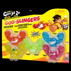Moose Pack de 5 mini figurines GOO-Slingers - Goo Jit Zu^ Les Figurines Interactives Et À Fonction