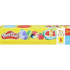 Play-Doh Pack de 5 pots - Retour à l'école^ Modelage Et Moulage