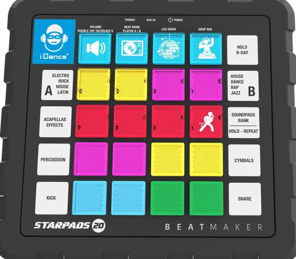 Pack De 20 Starpads - Table De Mixage Et Barre^ High Tech Et Multimédia