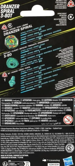 Hasbro Pack De Démarrage Beyblade X Dranzer Spirale 3-80t Anniversaire^ Jeux D'Action Et D'Adresse