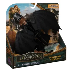 Spin Master Pack Dragon et Viking 25 cm Krokmou Dragons Movie^ Les Héros Et Personnages