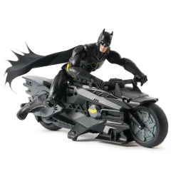 Spin Master Pack figurine Batman 30 cm et moto Batcycle radiocommandée^ Autres Véhicules Radiocommandés