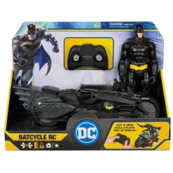 Spin Master Pack figurine Batman 30 cm et moto Batcycle radiocommandée^ Autres Véhicules Radiocommandés