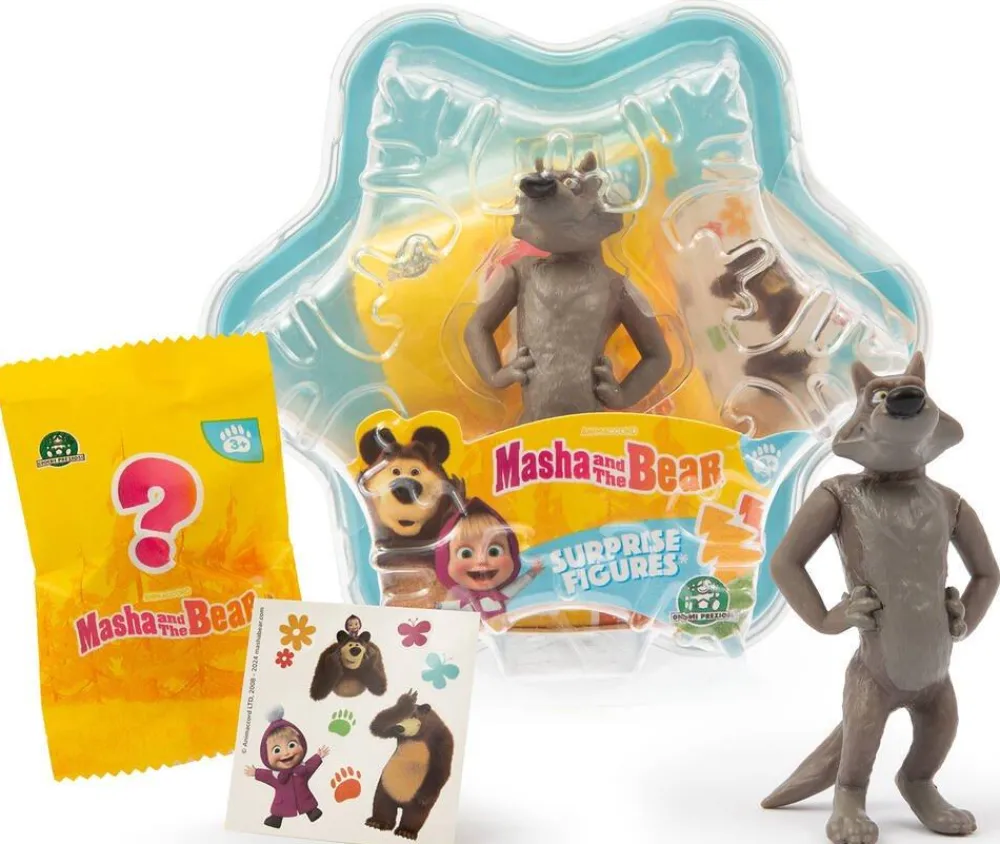 Giochi Preziosi Pack flocon de Neige 2 figurines Masha et Michka^ Les Héros Et Personnages