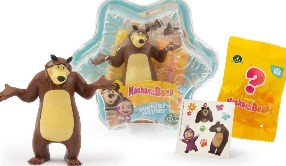 Giochi Preziosi Pack flocon de Neige 2 figurines Masha et Michka^ Les Héros Et Personnages