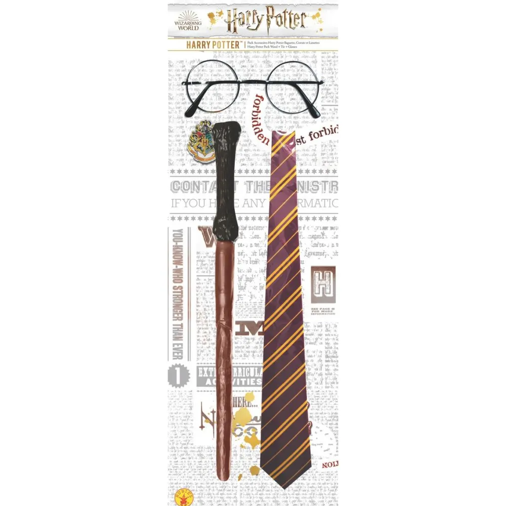 Rubies Pack lunettes baguette cravate Hary Potter^ Autres Accessoires De Déguisement