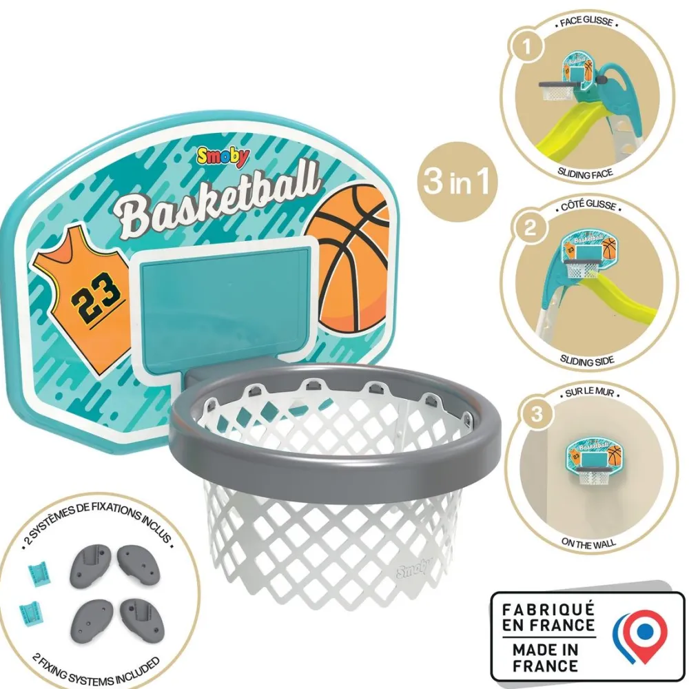 Smoby Panier de Basket^ Maisons, Toboggans Et Jeux D'Extérieur