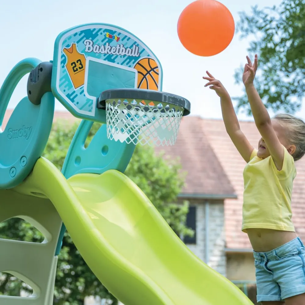 Smoby Panier de Basket^ Maisons, Toboggans Et Jeux D'Extérieur