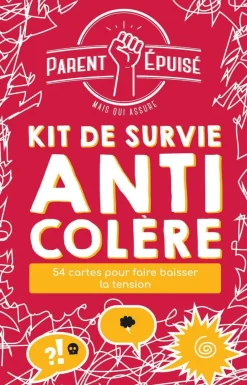 Asmodu00e9e Parent épuisé - Kit de survie anti colère - pour faire baisser la tension^ Jeux D'Ambiance