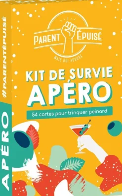 Asmodu00e9e Parent épuisé - Kit de survie Apéro^ Jeux D'Ambiance