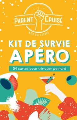 Asmodu00e9e Parent épuisé - Kit de survie Apéro^ Jeux D'Ambiance