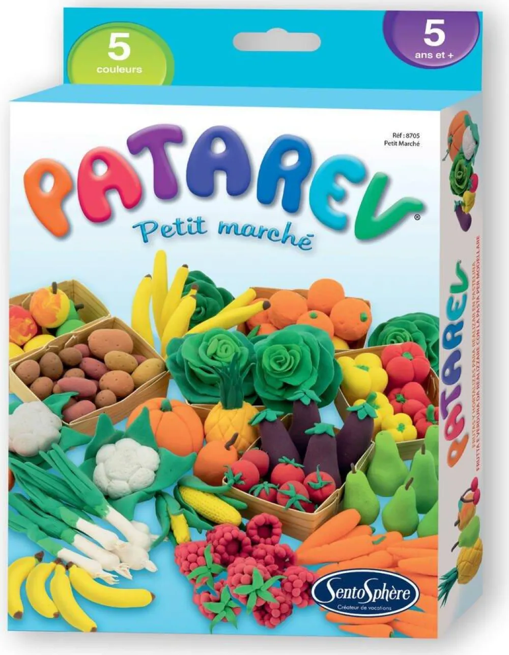 Sentosphu00e8re Patarev - blister petit marché^ Modelage Et Moulage