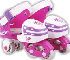 Moov'ngo Patins évolutifs et ajustables rose taille 25-32^ Rollers, Skates Et Protections