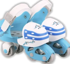 Moov'ngo Patins évolutifs et ajustables bleus - Taille 25 - 32^ Rollers, Skates Et Protections