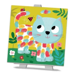Cru00e9a Lign Peintures au doigt - tableaux adorables compagnons^ Peinture
