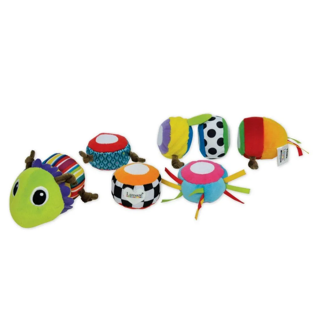 Lamaze Peluche Activités Camille La Chenille, Jouet Coloré Et Rigolo^ Hochets Et Jouets D'Activités