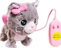 Pioupiou et Merveilles Peluche Chat Moustache Filoguide De Pioupiou^ Peluches Électroniques Interactives
