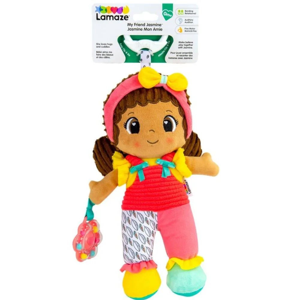 Lamaze Peluche Clip - Jasmine, Mon Amie^ Hochets Et Jouets D'Activités