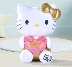 Simba Peluche Hello Kitty 30 Cm - 50ème Anniversaire^ Peluches Animaux