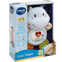VTech Peluche interactive Croc'hippo^ Peluches Électroniques Interactives
