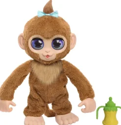 Hasbro Peluche intéractive Peanut le singe - Furreal^ Peluches Musicales Et Lumineuses