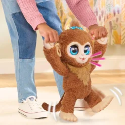 Hasbro Peluche intéractive Peanut le singe - Furreal^ Peluches Musicales Et Lumineuses