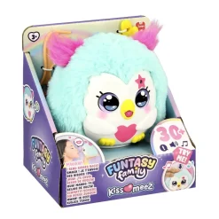 Dujardin Peluche Kiss Meez Funtasy Family Hibou^ Peluches Électroniques Interactives
