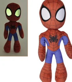 Simba Peluche Marvel Spidey 25 cm^ Peluches Musicales Et Lumineuses