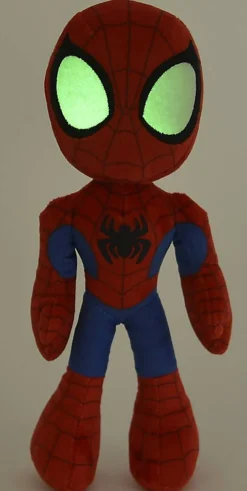 Simba Peluche Marvel Spidey 25 cm^ Peluches Musicales Et Lumineuses