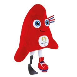 Doudou et Compagnie Peluche Mascotte Para 28 Cm - Jo Paris 2024^ Peluches Animaux