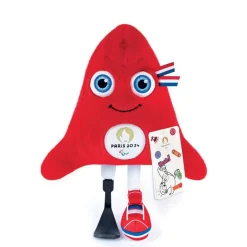 Doudou et Compagnie Peluche Mascotte Para 28 Cm - Jo Paris 2024^ Peluches Animaux