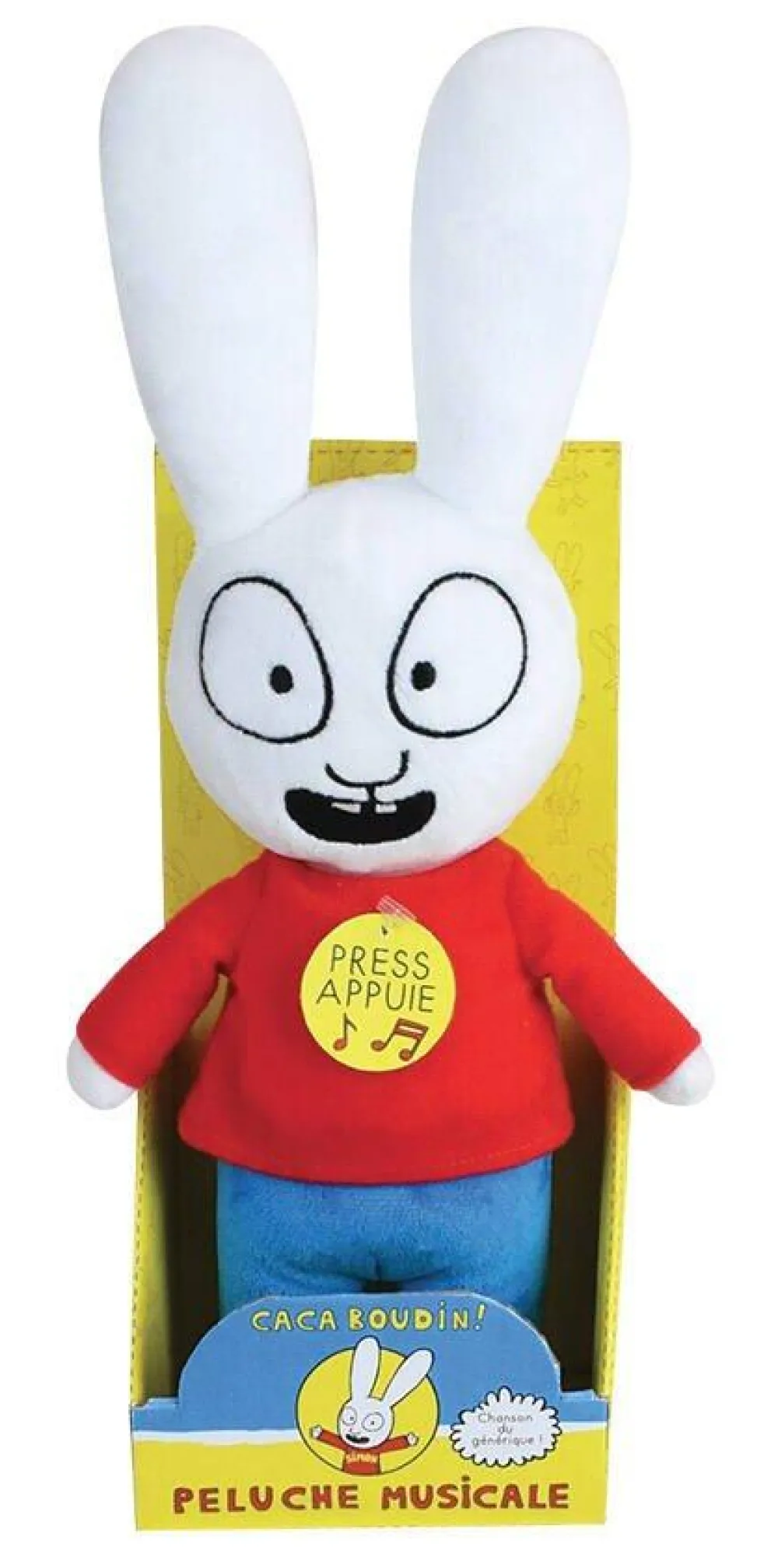 Jemini Peluche Musicale Simon 30 Cm^ Peluches Musicales Et Lumineuses