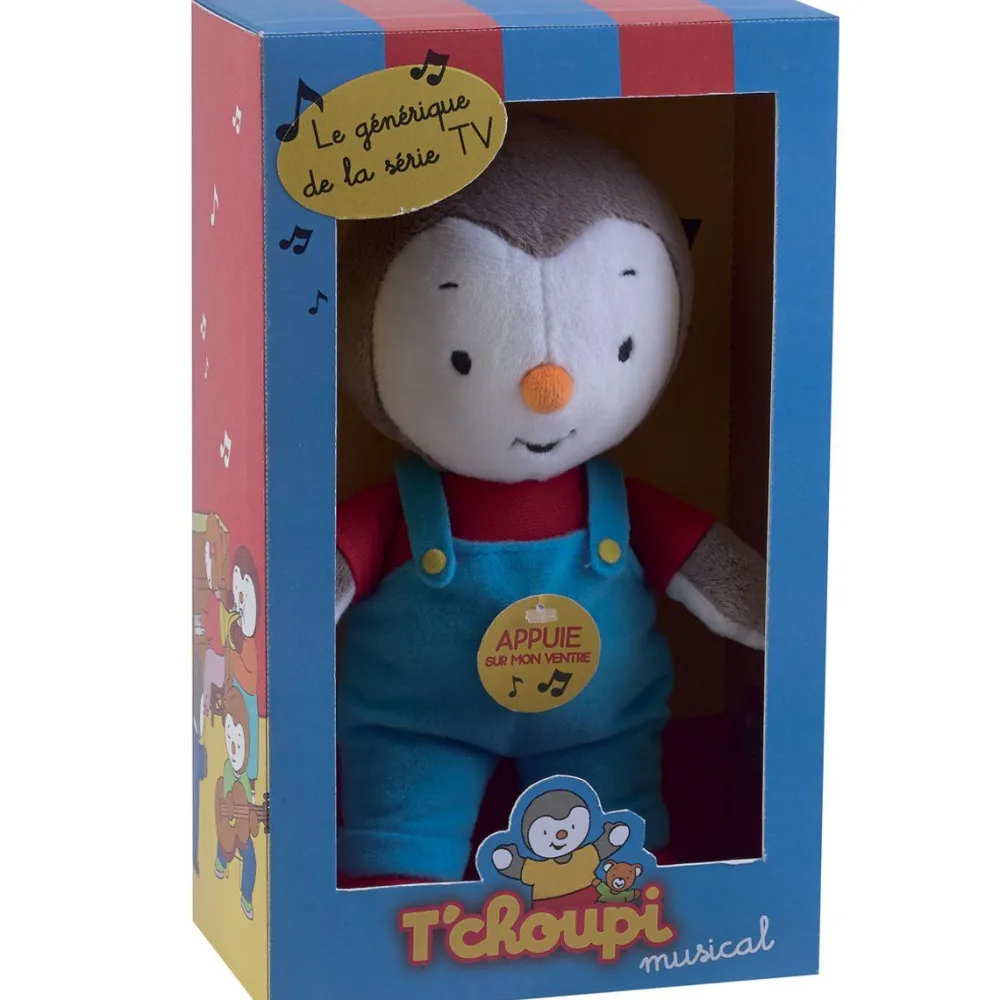 Jemini Peluche musicale Tchoupi^ Peluches Musicales Et Lumineuses