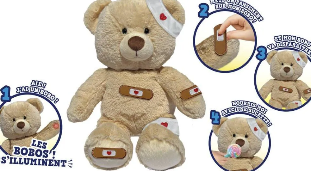 Varta Peluche Orso Bobo Douce^ Peluches Électroniques Interactives