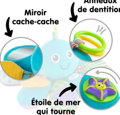 Lamaze Peluche Pieuvre Multi Activités -^ Hochets Et Jouets D'Activités