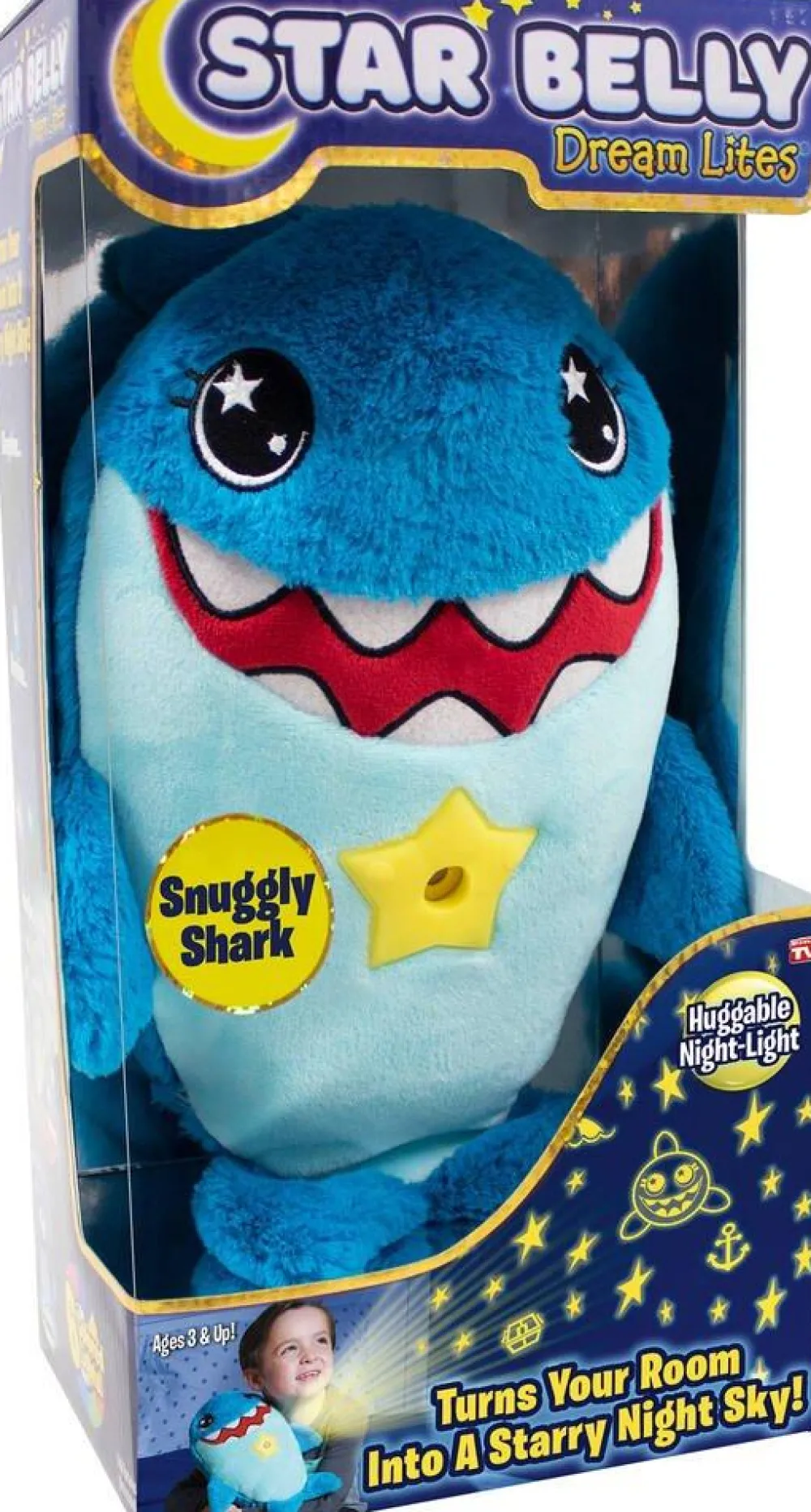 Best of TV Peluche Requin Star Belly De^ Peluches Musicales Et Lumineuses