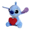 Peluche Stitch 50 cm avec cœur^ Peluches Animaux