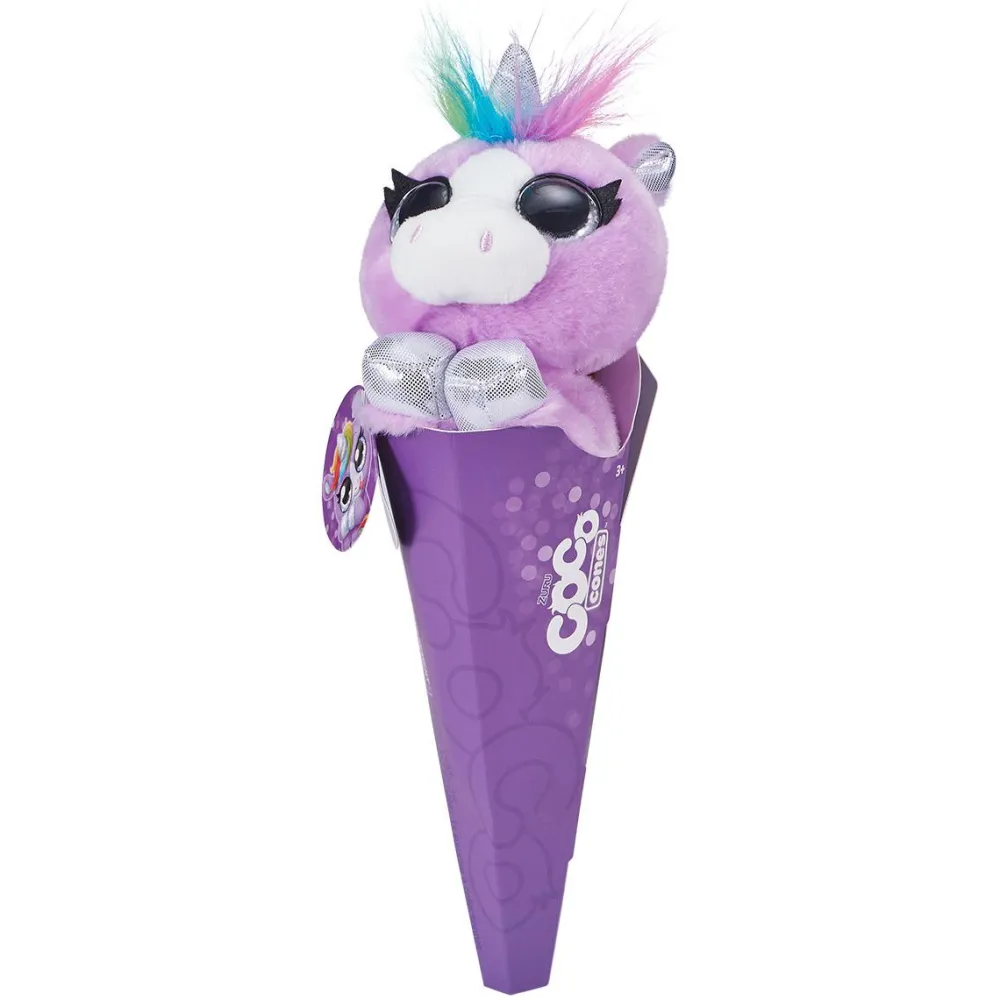 Zuru Peluche surprise coco cones^ Peluches Animaux