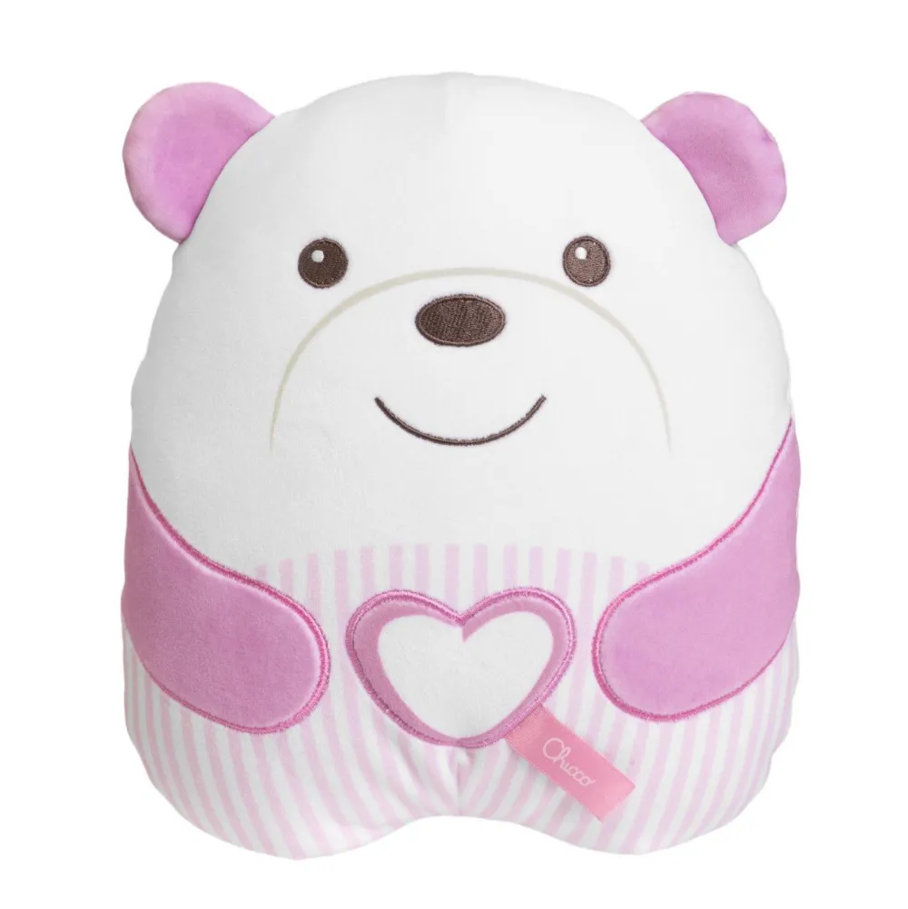 Chicco Peluche tendre ourson rose^ Doudous
