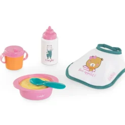 Corolle Petit coffret repas rose - Mon premier poupon^ Accessoires De Soin