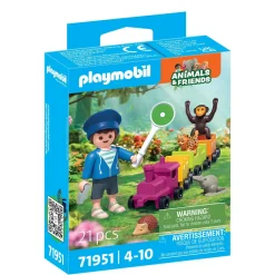 Playmobil Petite aventure en train Animals & Friends 71951^ Les Animaux